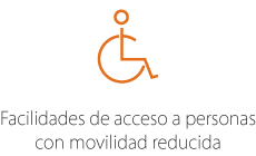 Facilidades de acceso a personas con movilidad reducida