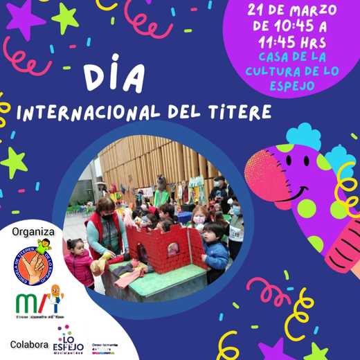 afiche día del títere 2023 afiche día del títere 2023