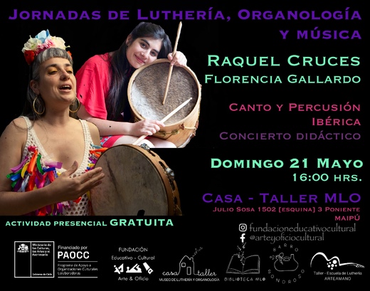 Afiche Raquel Cruces + Florencia Gallardo Afiche Raquel Cruces + Florencia Gallardo