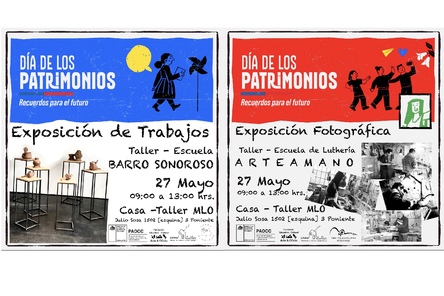 Afiche día de los patrimonios 2023