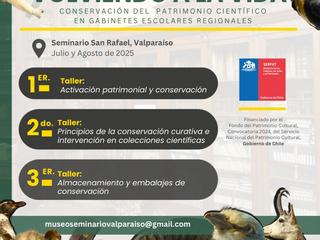 "Volviendo a la vida", conservación del patrimonio científico en gabinetes escolares regionales.