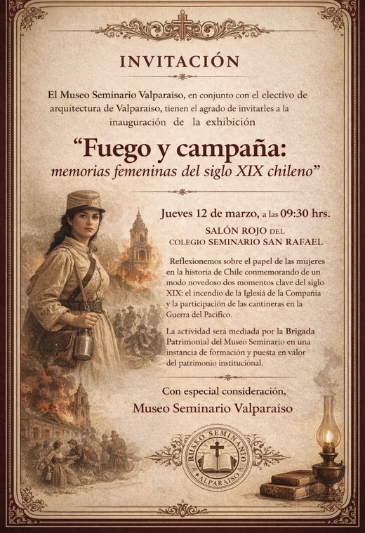 "Fuego y Campaña" Memorias femeninas del s.XIX en Chile