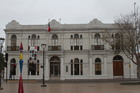 Frontis del Museo Gabriel González Videla