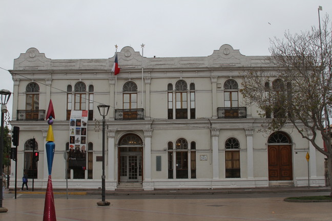 Frontis del Museo Gabriel González Videla