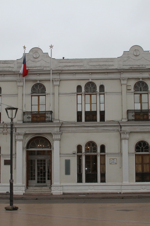 Frontis del Museo Gabriel González Videla