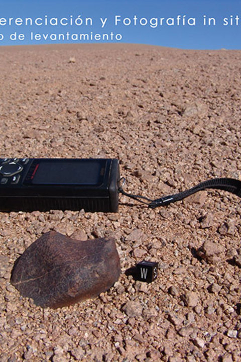 Protocolo de levantamiento de un meteorito