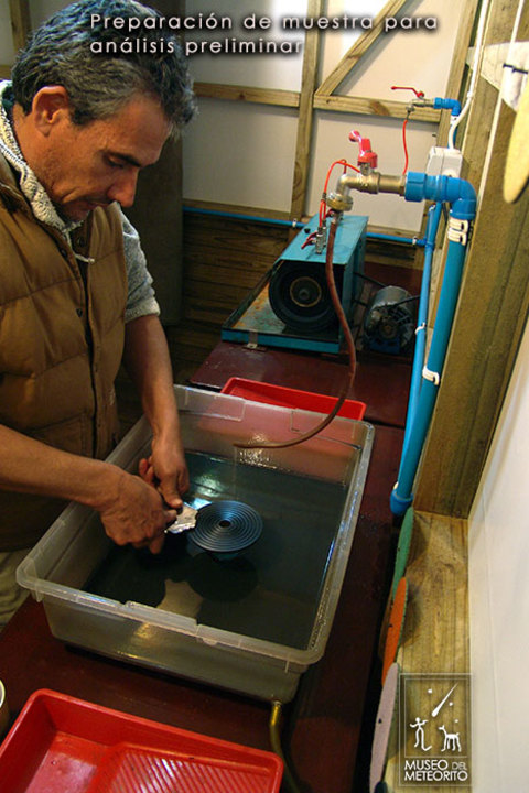 Nuestro laboratorio de análisis preliminar