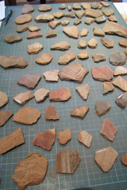 Fragmentos de cerámica