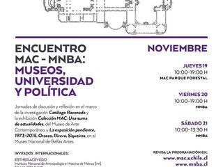 Jornadas de reflexión MNBA-MAC