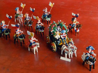 Tierra de loza Policromada