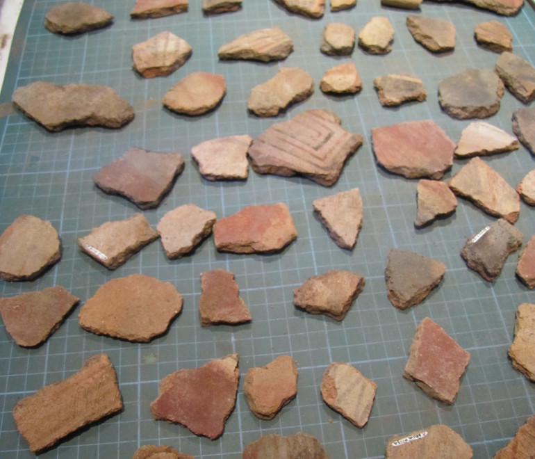 Fragmentos de cerámica