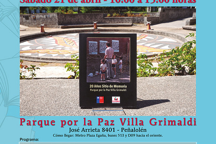 II Feria del Libro de Derechos Humanos y Memoria en Villa Grimaldi