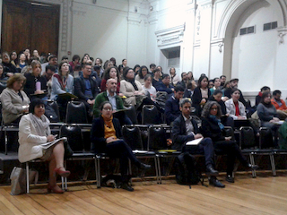 Asistentes al Seminario de Públicos de Museos.